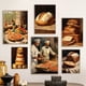 thumbnail image 2 of Pósteres de arte de cocina antiguos con masa madre, pan, queso y limón, impresiones en lienzo, cuadros para pared, decoración del hogar y la cocina, 2 of 5