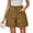 Khaki#W0506&10, variant on Garbnen Shorts Linen Women Elastic Waist Wide Leg Womens Shorts for Summer Beach Travel Baggy Lightweight Outdoor Shorts Womens with Pockets Black S