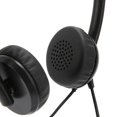 thumbnail image 3 of Auriculares USB XD1000, micrófono con reducción de ruido de 3,5mm, auriculares de servicio al cliente para centro de llamadas de seminarios web de Skype, 3 of 8
