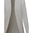 thumbnail image 3 of FashionOutfit Women's Classic Stylish Comfortable Open Front Draped Cardigan, 3 of 3