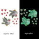 thumbnail image 4 of Uuiauoio Valentines Day Glows Stickers Patterns Stickers Window Clings, Hearts Roses Heart Window Decals Happy Valentine's Day Decor, 4 of 6