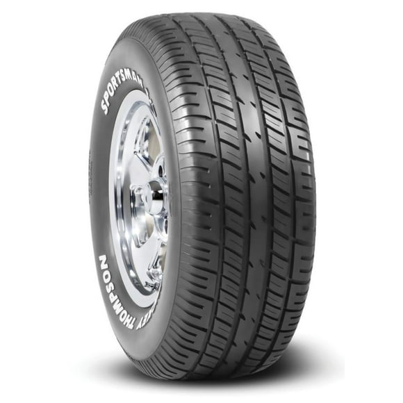 Mickey Thompson Tires Tire 249393 Sportsman S/T; P255 x 60R15 Metric /27 x 10.50R15 Non Metric; Street Use; Steel Belted; Radial; Raised White Letter; Tubeless; Non-Directional Tread Design