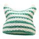 thumbnail image 1 of Gorro de invierno para mujer, moderno, único, informal, cómodo, versátil y cálido para otoño. Blanco Verde, 1 of 9