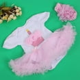 LYUMO Doll Dress, Baby Kids Simulation Doll Lovely Dress Clothes
