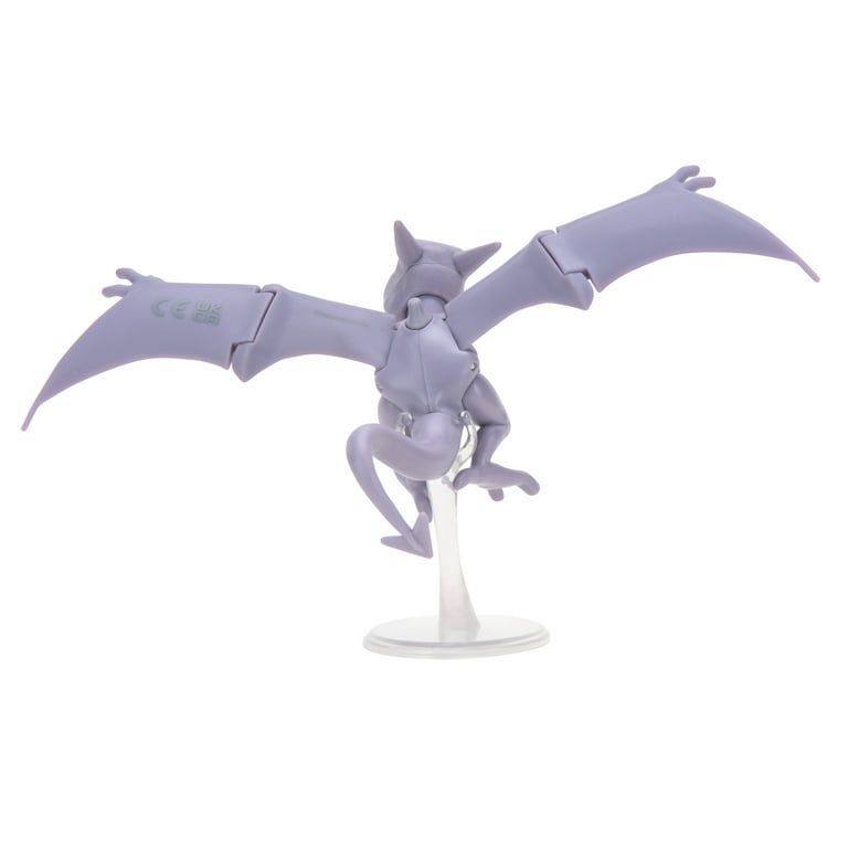 Pokemon - 4.5 inch Aerodactyl Battle Figure with Flapping Wings 