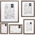 thumbnail image 1 of AmPm 5-Piece Beautiful Decorative Wooden Wall Gallery Picture Frame Set, 1 of 8