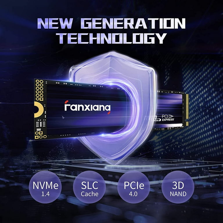 Fanxiang S880 4TB PS5 SSD, PCIe 4.0 NVMe, Fast Response, Perfect