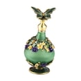 thumbnail image 2 of Perfume Bottle Flower Painting Capa de mariposa Multifunción Fuga PROPUNTA Botella de vidrio Pequeño Dispensador de perfume para niñas, 2 of 8