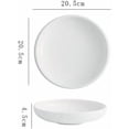 thumbnail image 2 of Plates Chinese-style White Tableware Plate, Suitable for Home Use, Suitable for Salads, Desserts, Etc. Dishes(Small), 2 of 7