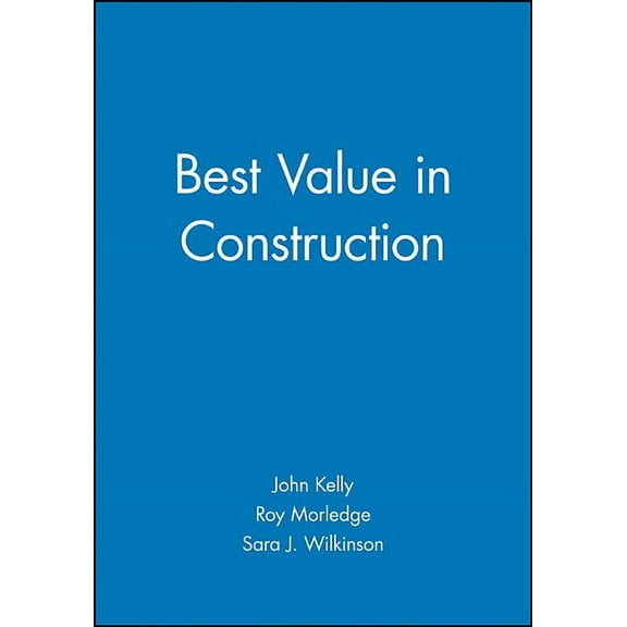 Best Value in Construction, (Paperback)