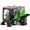 Green, variant on New Alloy Sweeper Model Diecast Road Cleaning Refuse Bin Classification Sanitation Vehicles Car Model Sound and Light Kids Gifts