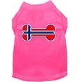 thumbnail image 3 of Pet Dog  Cat Shirt Screen Printed, "Bone Flag Norway", 3 of 10