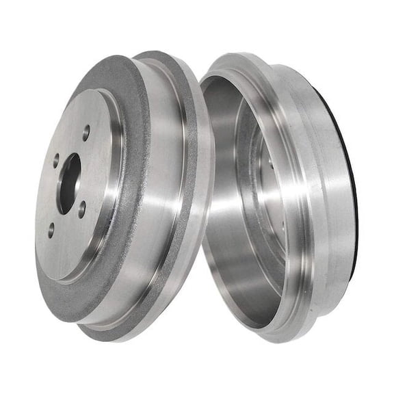 Rear Brake Drum Set - Compatible with 2005 - 2008 Chevy Cobalt 2006 2007
