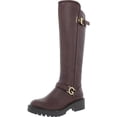 thumbnail image 3 of GBG Los Angeles Womens Silene Faux Leather Tall Knee-High Boots, 3 of 5