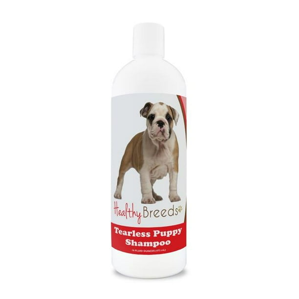Healthy Breeds 840235117056 Bulldog Tearless Puppy Dog Shampoo