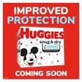 thumbnail image 2 of Pañales Huggies Snug & Dry, tamaño 3, 16 a 28 libras (7-13 kg), 168 unidades, 2 of 8