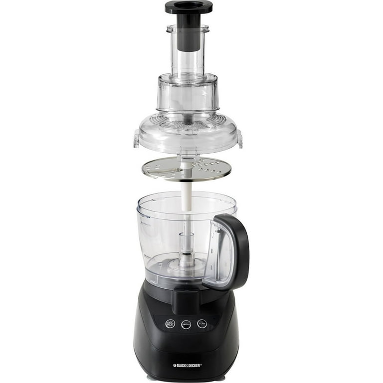 Black + Decker FP2500 PowerPro Wide-Mouth 10-Cup Food Processor WHITE In  Box