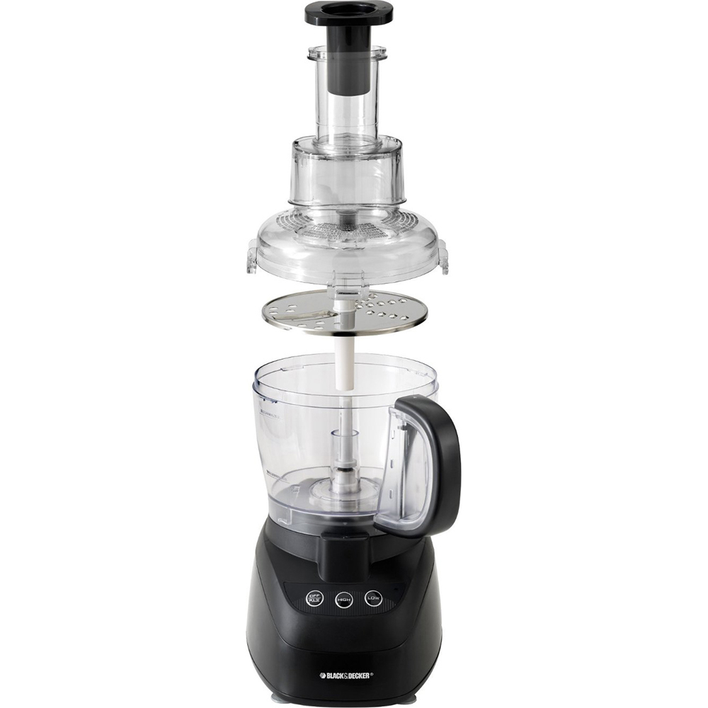 BLACK+DECKER Power Pro 10-Cup Wide-Mouth Food Processor, Black, FP2500B - image 2 of 7