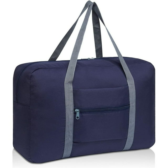 Para aerolíneas Bolsa de artículos personales 18x14x8 Bolsa de viaje Bolsa de lona Equipaje de mano plegable debajo del asiento para mujeres