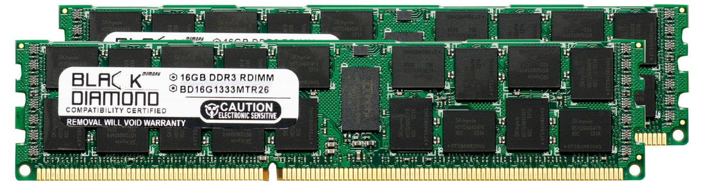 32GB 2X16GB Memory RAM for Dell Precision Workstation T3600 Black 
