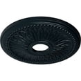 thumbnail image 3 of Ekena Millwork 18"OD x 3 3/4"ID x 1 1/2"P Bailey Ceiling Medallion (Fits Canopies up to 5 3/4"), Hand-Painted Night Shade, 3 of 6