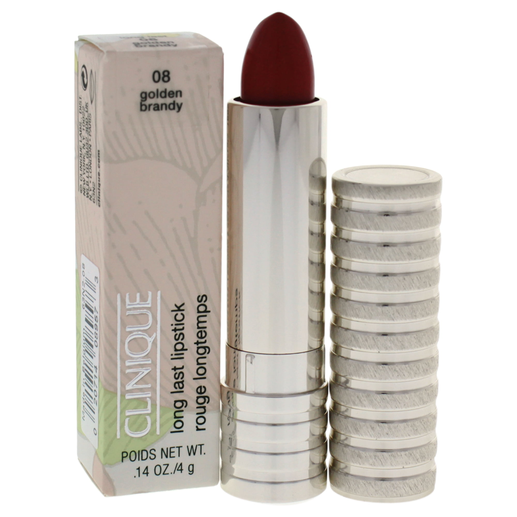 Long Last Lipstick 08 Golden Brandy by Clinique for Women 0.14 oz