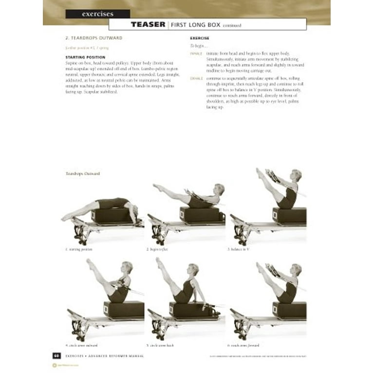 Amazon.com: STOTT PILATES Manual - Advanced Reformer, 2nd