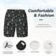 thumbnail image 3 of Fotbe Gold Snowflake Christmas Tree Traje de Baño para Hombre – Shorts de Natación de Secado Rápido con Forro y Bolsillos-X-Large, 3 of 6