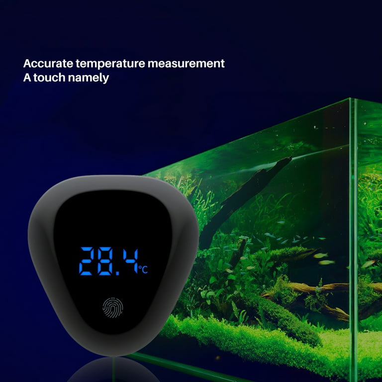 DaToo Aquarium Thermometer Digital Fish Tank Thermometer Accurate Water Terrarium  Thermometer with High/Low Temperature Alarm - Yahoo Shopping
