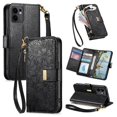 thumbnail image 2 of Flip Case for FOXDOCK OPPO Reno 13 Pro Kickstand Viewing Gift Choice Floral Embossed Full Protection Wallet Function, 2 of 6