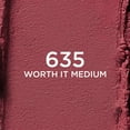 thumbnail image 4 of L'Oreal Paris Colour Riche Blurred Matte Lipstick , Worth It Medium 635, 0.13 oz, 4 of 9