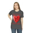 thumbnail image 6 of Funny Valentine's Day Shirt | My Valentine Has Four Paws! | Dog Lover | Animal Lover | Unisex Jersey Short Sleeve Tee, 6 of 10