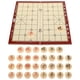 thumbnail image 2 of Juego de ajedrez chino portátil de madera de 1 caja con tablero plegable para viajes y almacenamiento, juego de mesa tradicional, tablero de ajedrez plegable con ajedrez, 2 of 7
