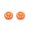 Orange, variant on Visland 2Pcs Thumb Grip Caps for Nintendo Switch/Switch Lite Controller Joystick Silicone Rubber Cover Analog Stick Fruit