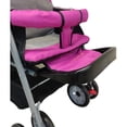 thumbnail image 4 of The Baby Shop Carriola Gemelar Moderna Rosa Bebé Y Niño Doble Plegable Moderna, 4 of 6