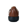 thumbnail image 4 of PEERAGE Deena Women Extra Wide Width Mary Jane Shoes BROWN 6, 4 of 6