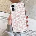 thumbnail image 6 of Compatible with Iphone 16 Case - Cute Soft Pink Floral Silicone Case Compatible with Iphone 16 Phone Case for Women Men, 6 of 6