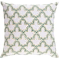 thumbnail image 1 of Surya Surya Pillows Area Rug FF023 Fern Green Lattice Scales 18" x 18" Square, 1 of 2