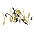 thumbnail image 2 of jinwen 30Pcs/set Grass Green Crimp Protectors, Lure Rigs, Rig Sleeves with Swivels, 2 of 6