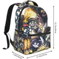 thumbnail image 2 of Murder Drones Backpack Lightweight Large Capacity Laptop Backpack Cartoon Backpacks For Unisex, 2 of 6