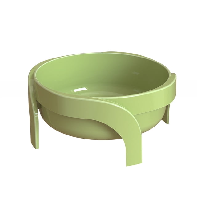 Ergonomic Elevated Pet Bowl for Dogs and Cats with Non- Feet and Spine Support Design