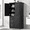 Black, variant on ROOMARK Tall and Wide Storage Cabinet with Doors for Bathroom/Office, Three Drawers