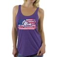 thumbnail image 1 of Awkward Styles USA Flag Women Racerback Tank Top Retro American Flag Mom Tank Top Gifts for Mom Patriotic USA Mom Racerback Tank Top Red White and Blue 4th of July Shirt for Mom USA Gifts, 1 of 4