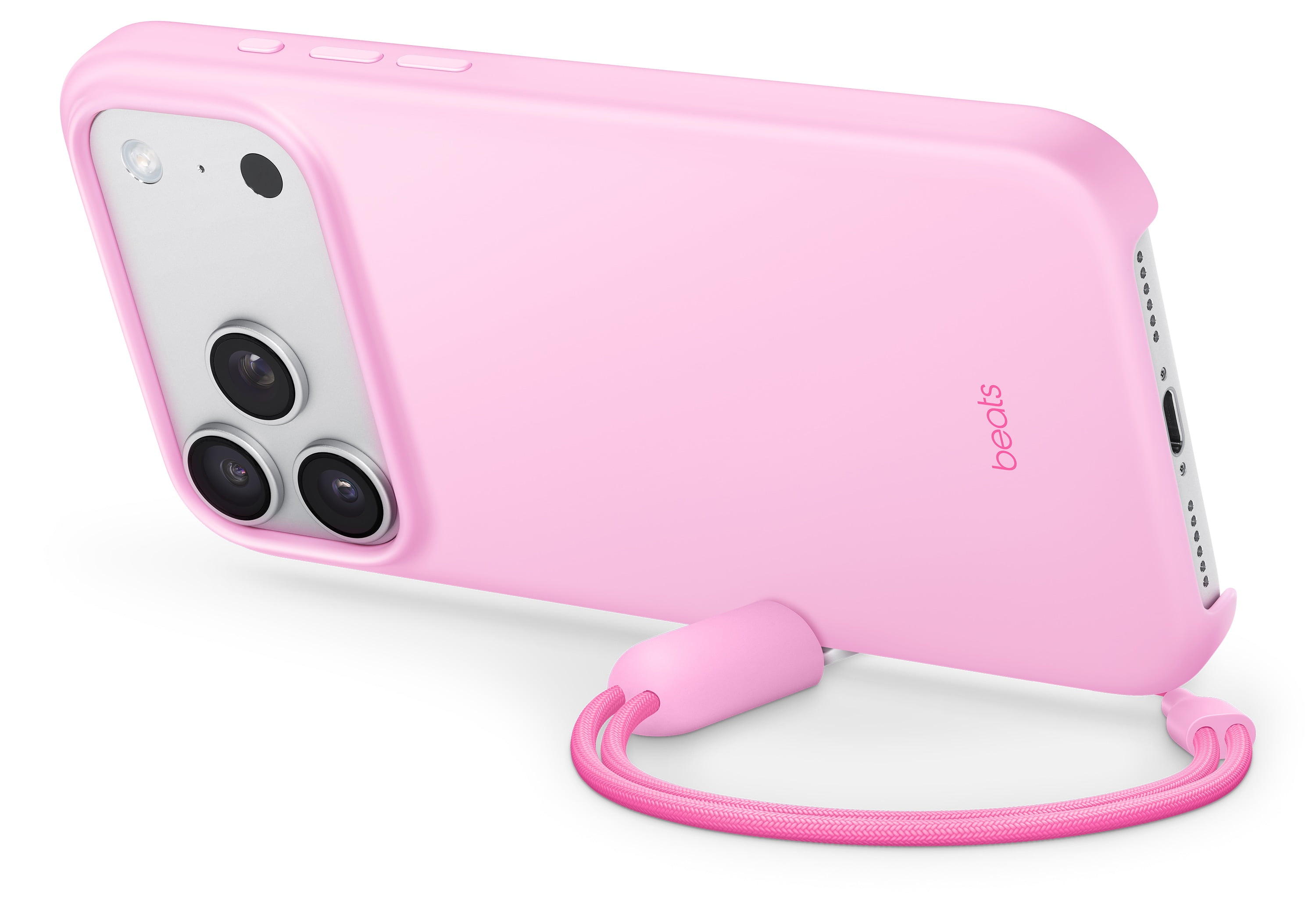 Beats iPhone 17 Pro Max Kickstand Case with MagSafe and Camera Control - Pebble Pink