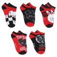 thumbnail image 2 of Tokyo Ghoul Socks Adult Masks Anime No Show Mix And Match Ankle Socks 5 Pairs, 2 of 6
