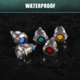 thumbnail image 6 of Unique Bargains 5 Pcs LED Indicator Light 12mm 12V Metal Shell Waterproof Pilot  Dash Signal Lamp Interior White, 6 of 6