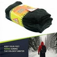 thumbnail image 4 of Glory Max 12-Pack Men's Winter Thermal Heated Wool Cotton Warm Boots Socks Size 10-13, 4 of 6