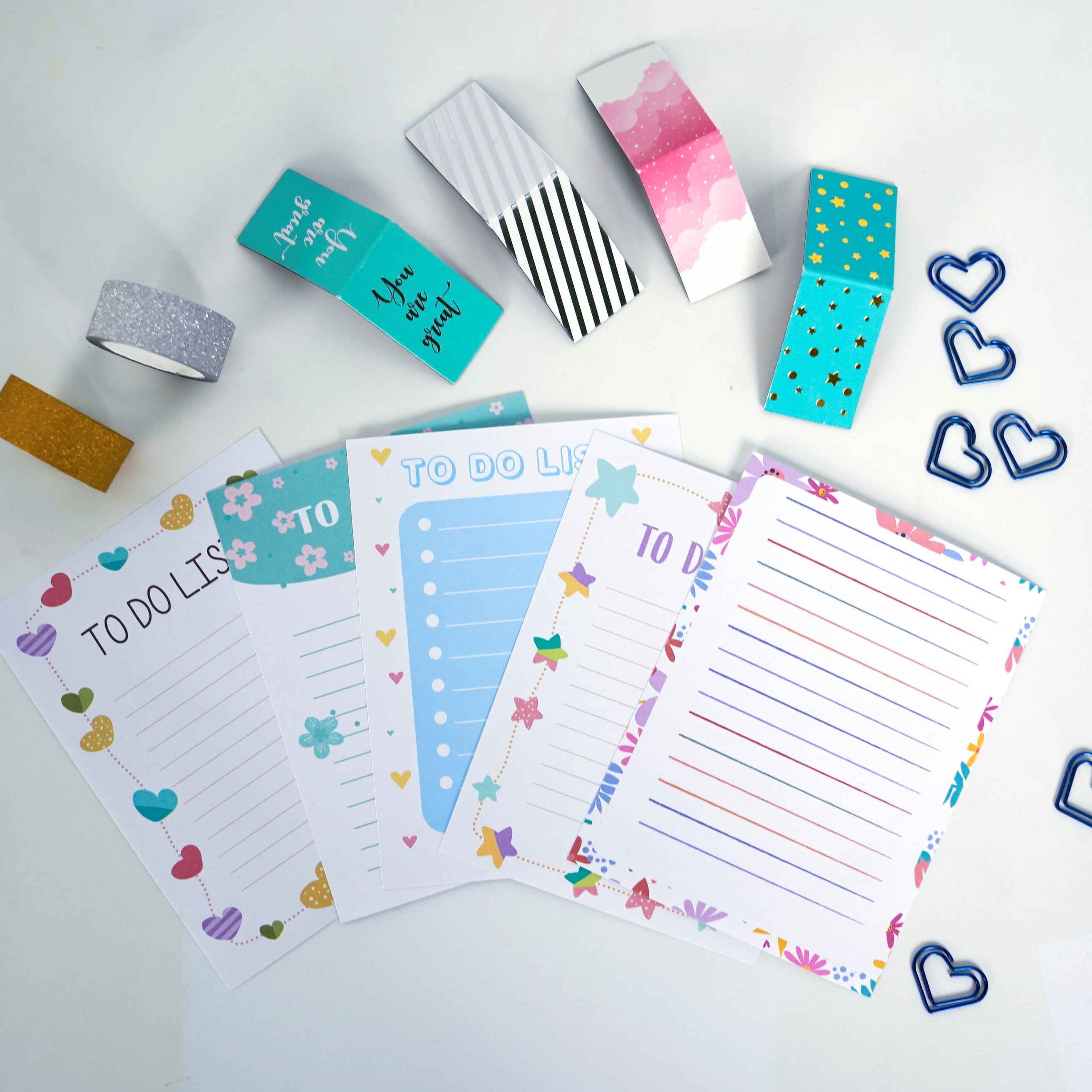 Girls DIY Journal Kit,48 Pcs Journaling Art Crafts Kit,Creativity Scrapbook Diary Supplies Set,Girl Birthday Christmas Gifts, Ideal Gift for Tween and Teen Girls 8-14 Year Old(Blue)