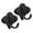 Black, variant on Modern Double Loop Hooks Rusts Resistant Picture Hangers Stainless Steel Hanging Solution For Renters And Home Use