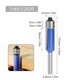 thumbnail image 2 of 2025 Latest Model Flush Trim Router Bit 1/4 Shank Double Bearings Carbide, 2 of 5
